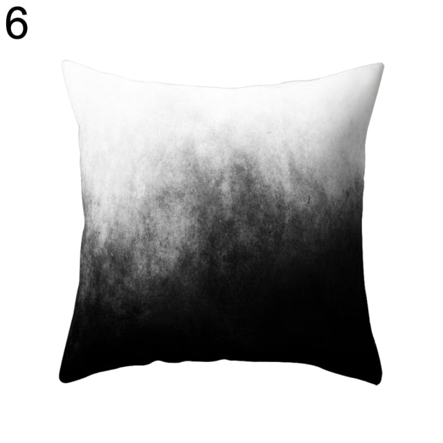 Black and White Design Geometric Home Pillow Cases - Image 6