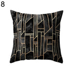 Black and White Design Geometric Home Pillow Cases