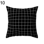 Black and White Design Geometric Home Pillow Cases