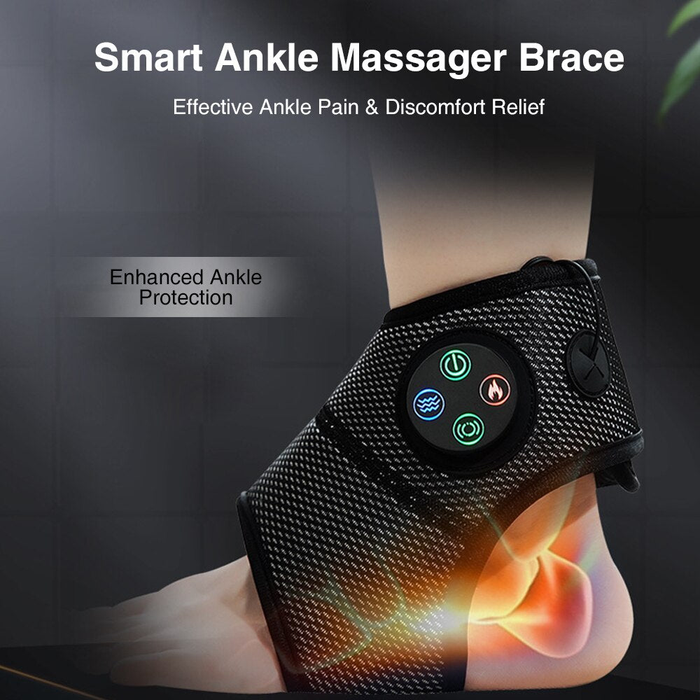 Foot Ankle Heating Brace Massager