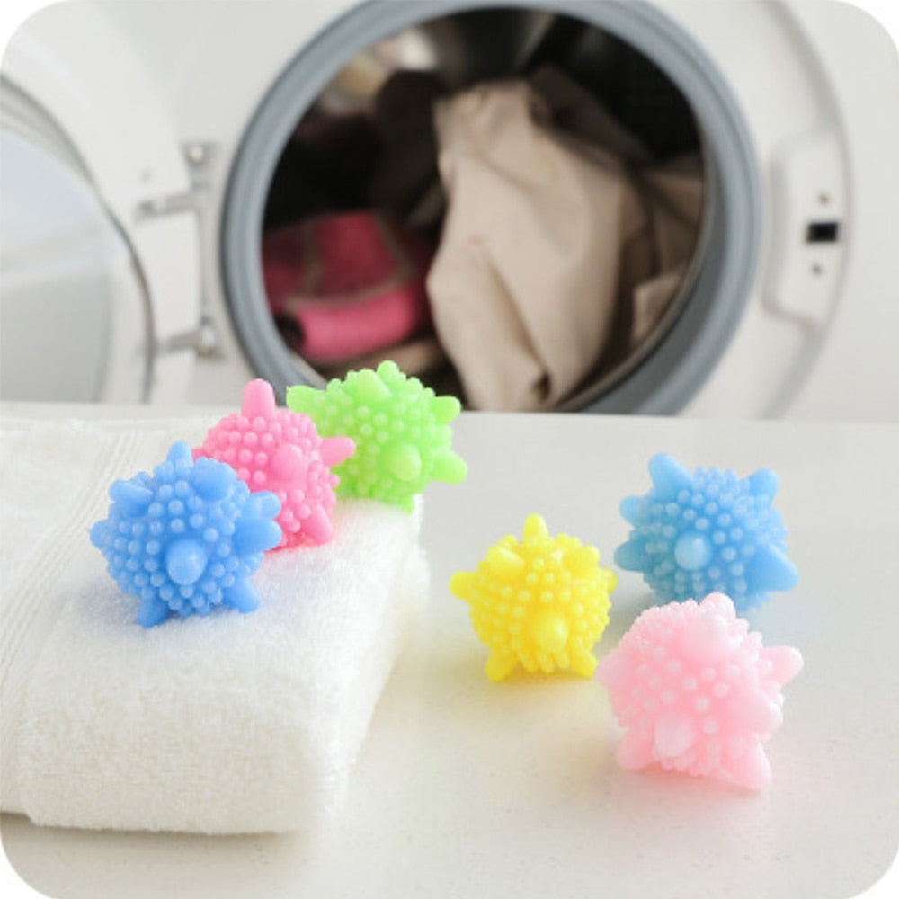 10pcs Starfish Magic Reusable Dirt Cleaner Laundry Balls