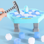 Save Penguin Ice Block Breaker Game