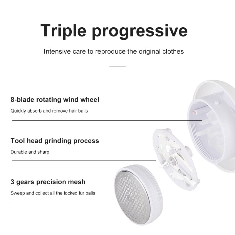 Portable Electric Fabric Lint Remover - Image 2