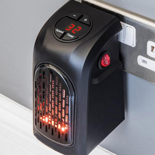 Simple Electric Wall Socket Heater Fan - Image 0