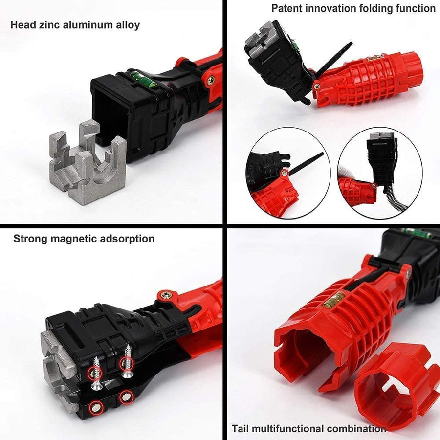 18in1 Foldable Wrench Water Pipe Maintenance Tool - Image 7