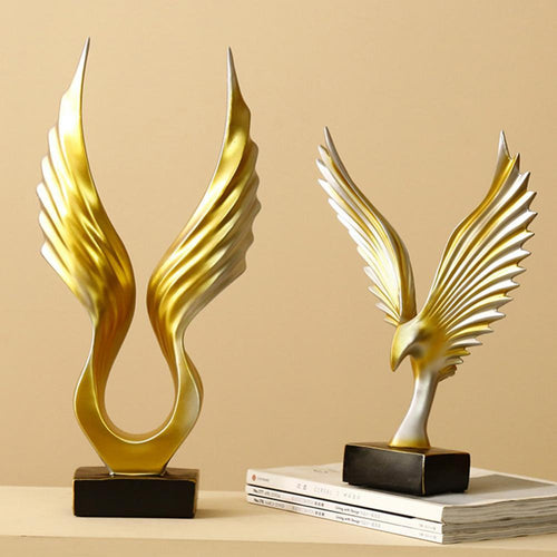 Angel Wings Sculpture Home Decor - Image 0