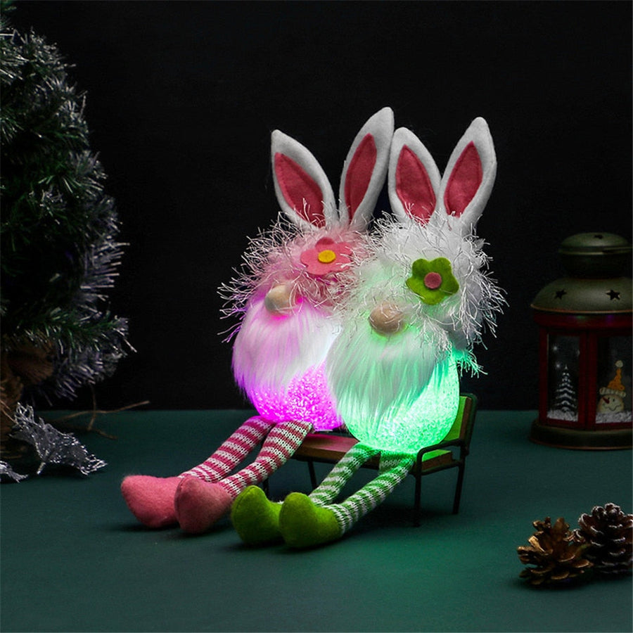 Cute Easter Plush Glow Doll Toy - Image 4