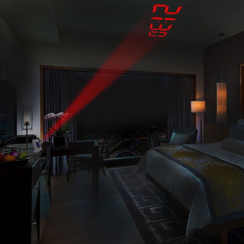 Creative Digital Projector Alarm Clock - Image 3