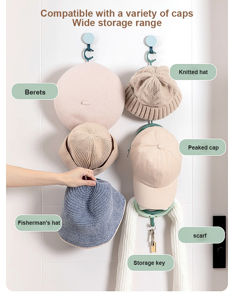 Multi-Purpose Creative  Round Hook Hanger - Image 5