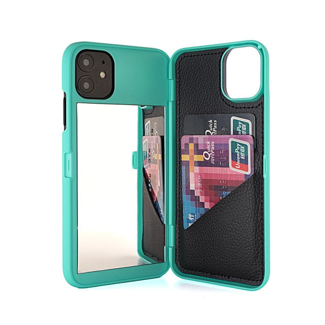 Make-up Mirror Wallet iPhone Case - Image 9