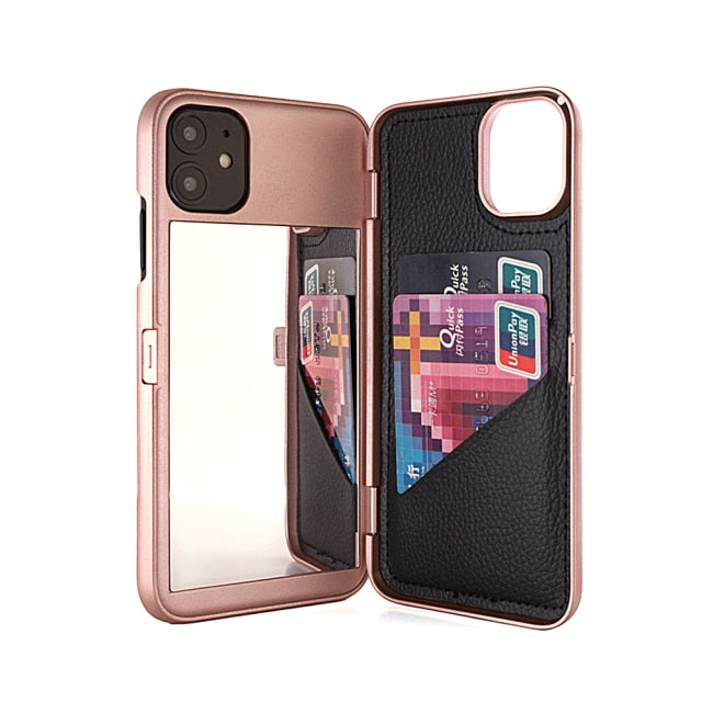 Make-up Mirror Wallet iPhone Case - Image 14