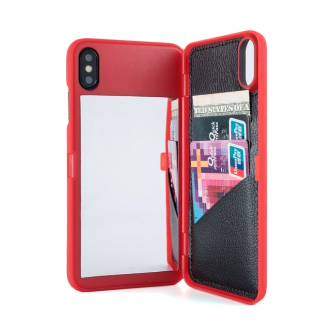 Make-up Mirror Wallet iPhone Case - Image 13