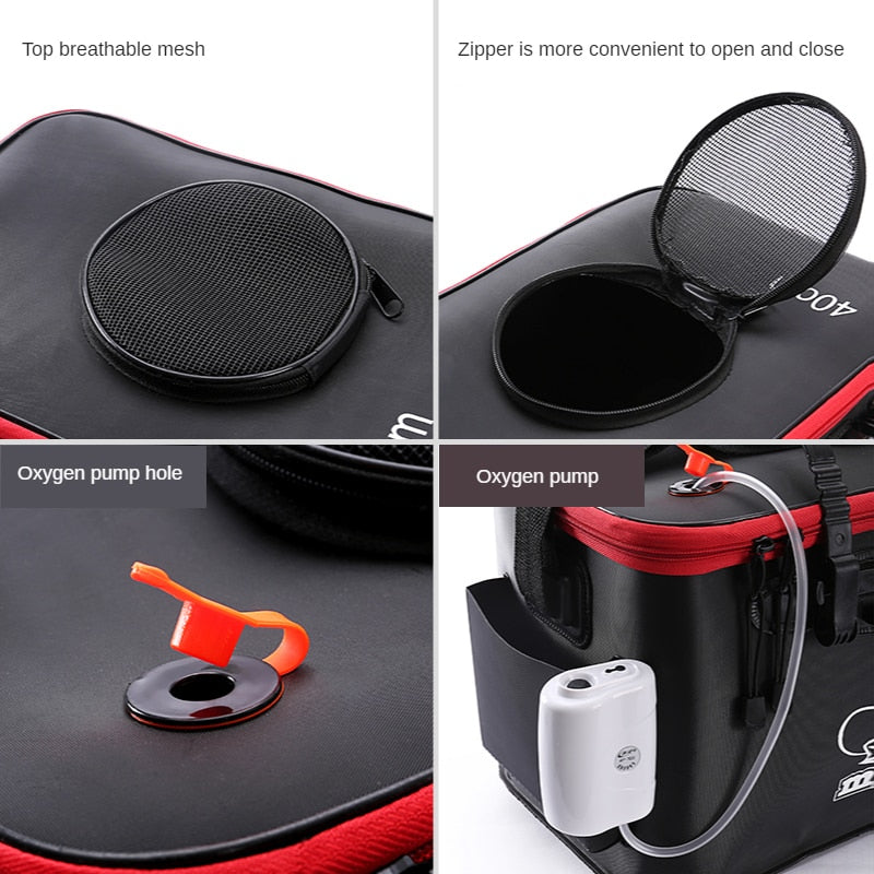Portable Foldable Fishing Water Container - Image 12