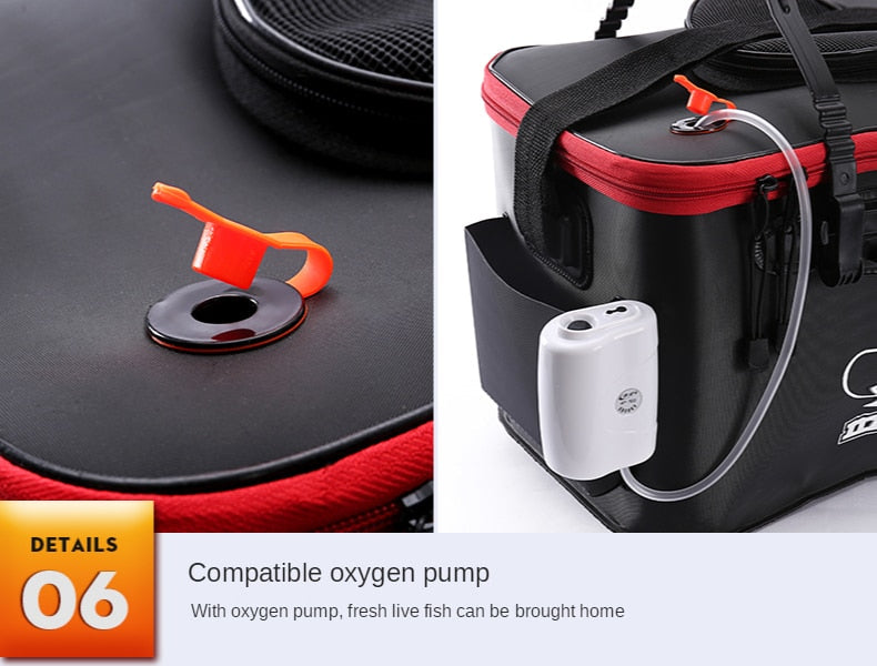 Portable Foldable Fishing Water Container - Image 7