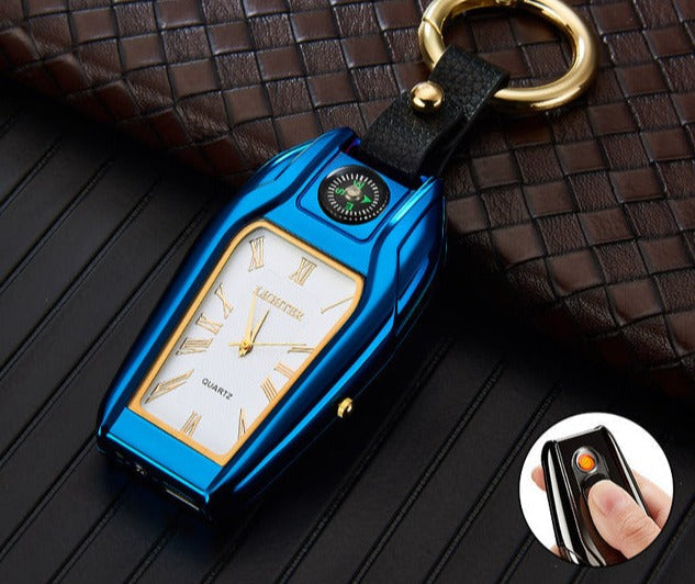 Elegant Car Keychain Watch Light - Image 5