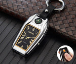 Elegant Car Keychain Watch Light