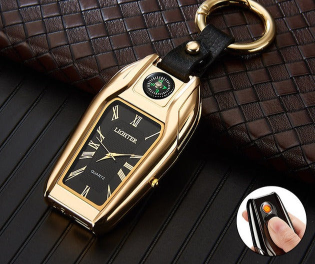 Elegant Car Keychain Watch Light - Image 6