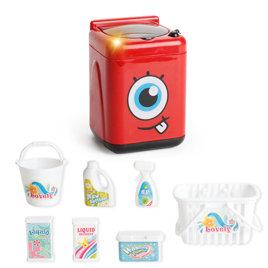 Mini Kids Washing Machine Toy - Image 2