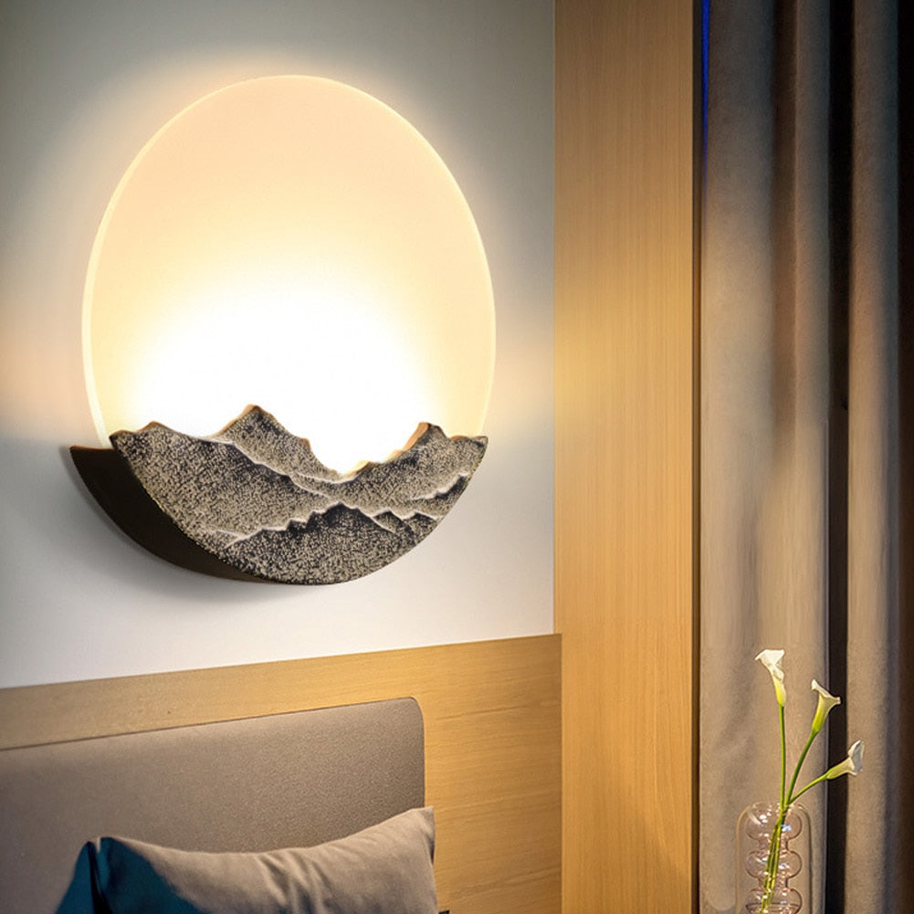 Acrylic Moon LED Wall Lamp