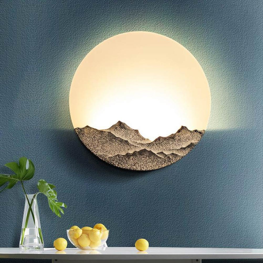 Acrylic Moon LED Wall Lamp - Image 2