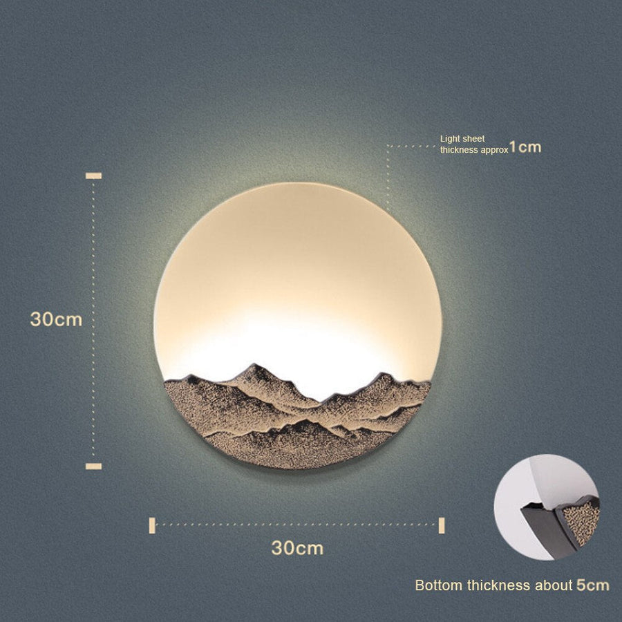 Acrylic Moon LED Wall Lamp - Image 5