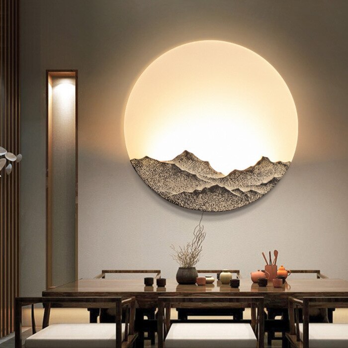 Acrylic Moon LED Wall Lamp - Image 6