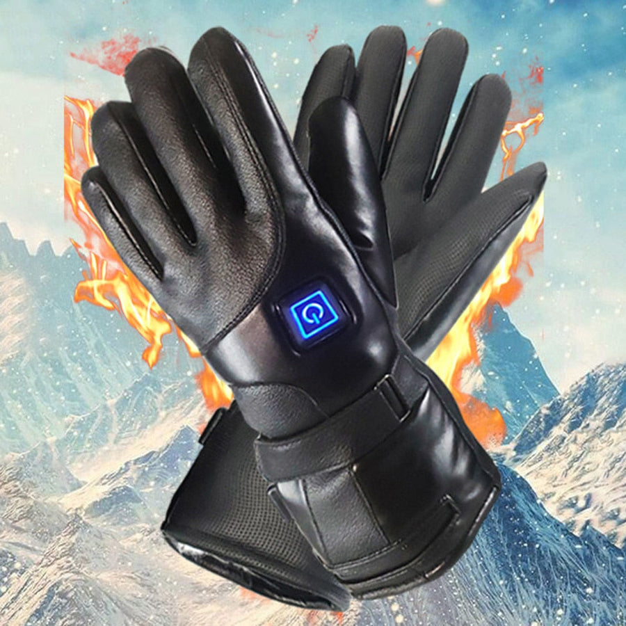 Windproof Unisex Heated Gloves - Image 0