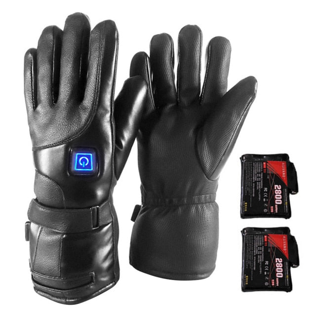 Windproof Unisex Heated Gloves - Image 9