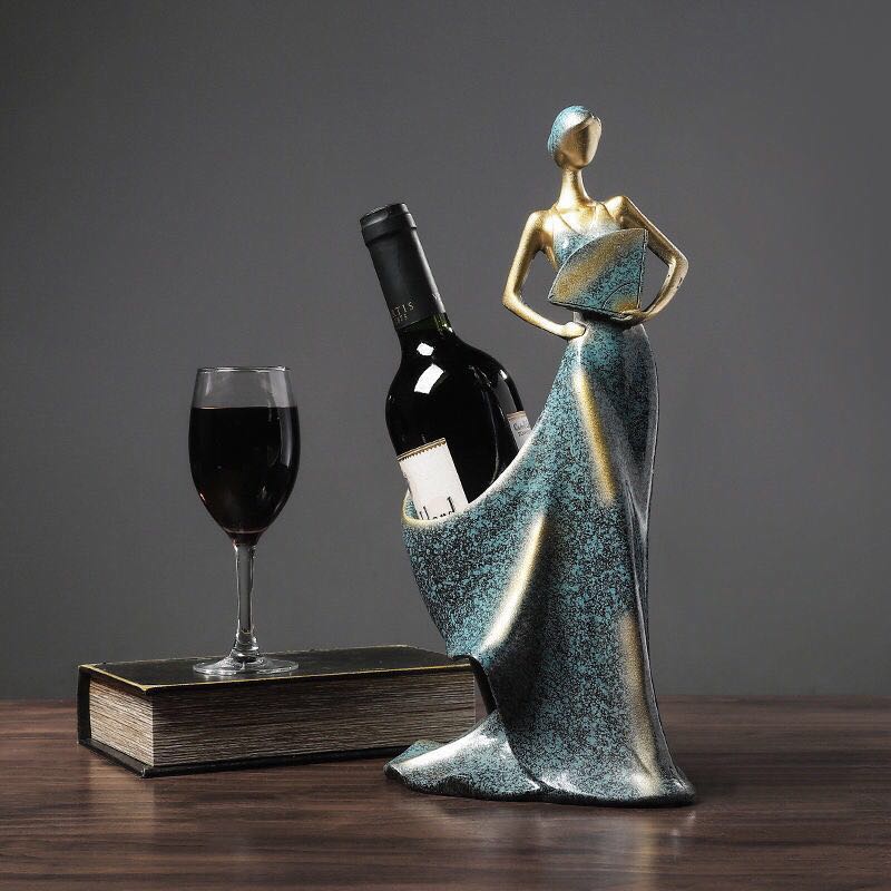Modern Family Figurines Wine Holder - Image 9