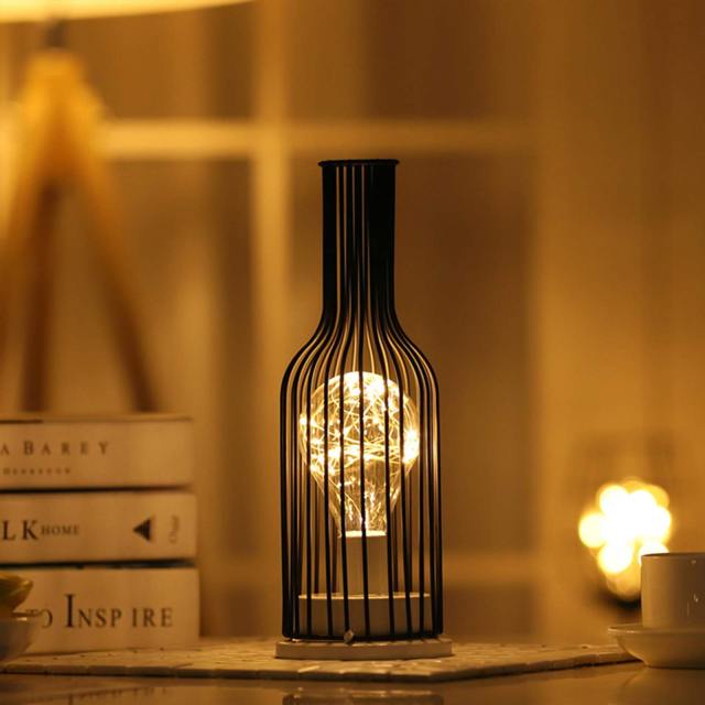 Handmade LED Iron Lunar Lamp - Image 23