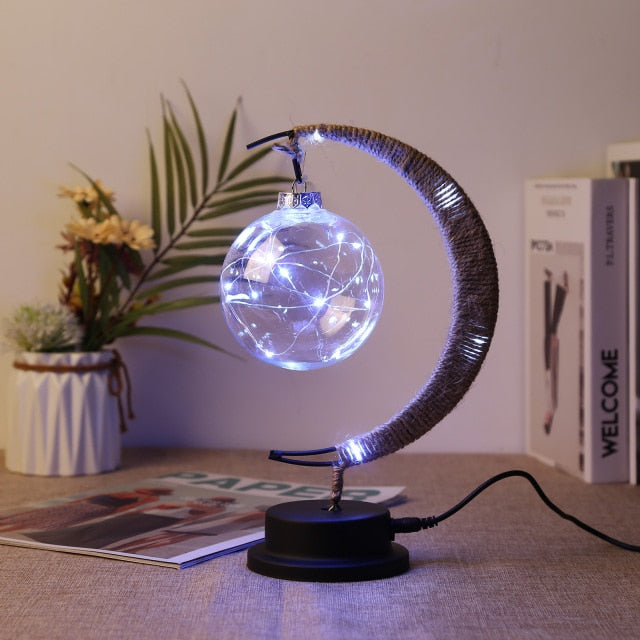 Handmade LED Iron Lunar Lamp - Image 13