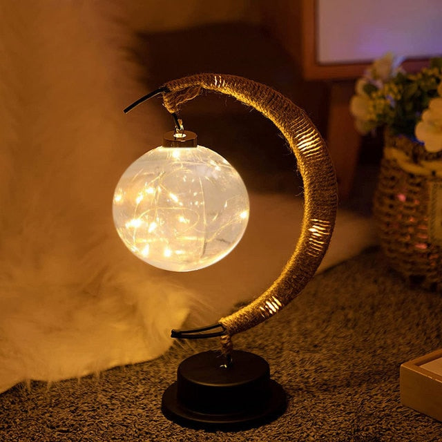 Handmade LED Iron Lunar Lamp - Image 26