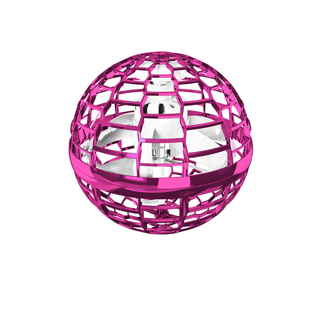 360° Rotating Hand Controlled Flying Ball Spinner Drone Helicopter - Image 8