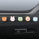 5pcs Mini Car Sticky Cartoon Hook