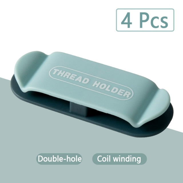 4pcs Creative Sticky Cable Organizer Clips - Image 9