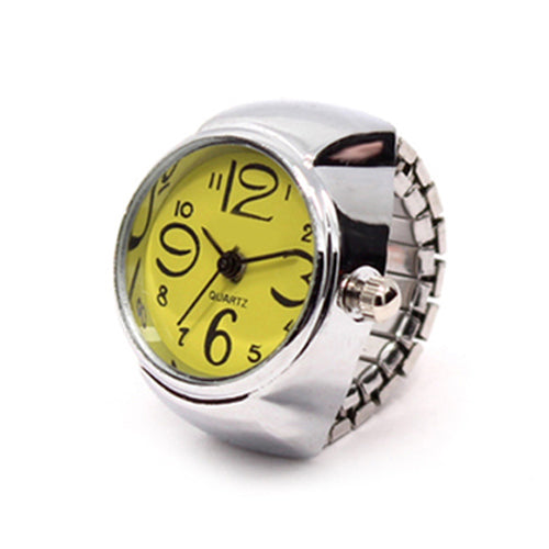 Creative Quartz Stainless Steel Watch Ring - Image 9