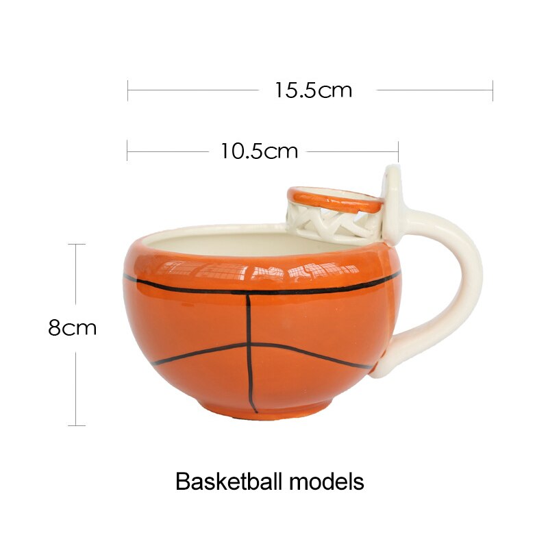 Creative Ceramic Sport Coffee Cups - Image 2