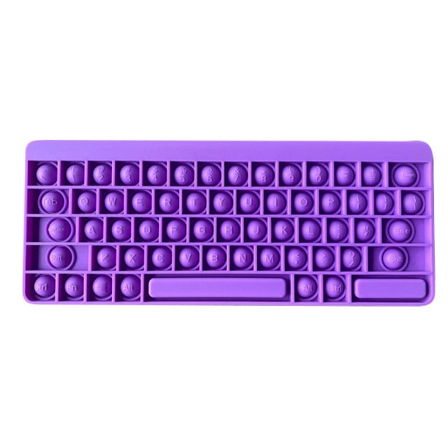 Squishy Bubble Stress Relief Toy Keyboard - Image 6