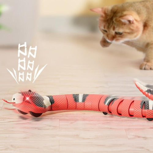 Smart Sensing Snake Interactive Cat Toy - Image 0