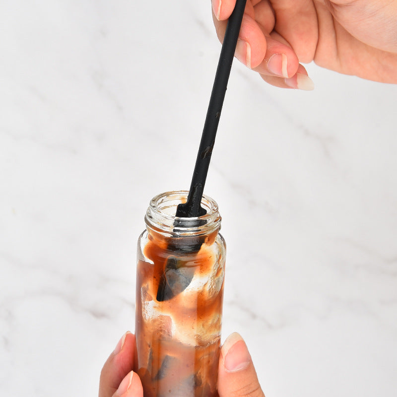 Flexible Long Handle Bottle Scraper Spoon Set - Image 1