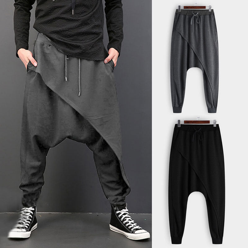 Men Casual Punk Style Baggy Pant