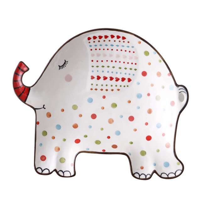 Ceramic Creative Cute Animal Breakfast Plates - Image 7