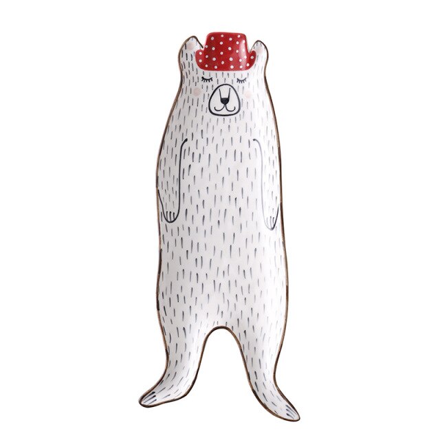 Ceramic Creative Cute Animal Breakfast Plates - Image 11