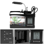 LCD Clock Mini Fish Tank Aquarium