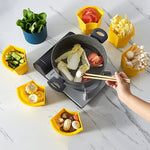 Rotating Drain Basket Snack Tray