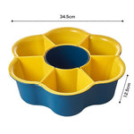 Rotating Drain Basket Snack Tray