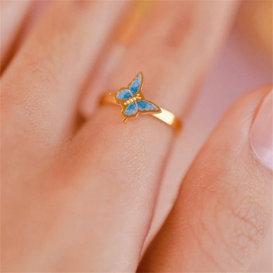 Fidget Spinner Rotating Women Ring - Image 4