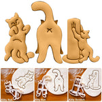 Cat Cookie Mold Cutter Set