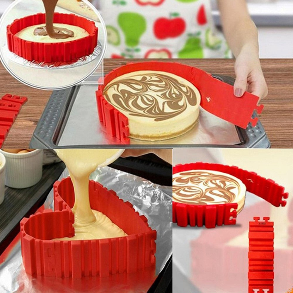 Multi-Shape Magic Silicone Cake Mold