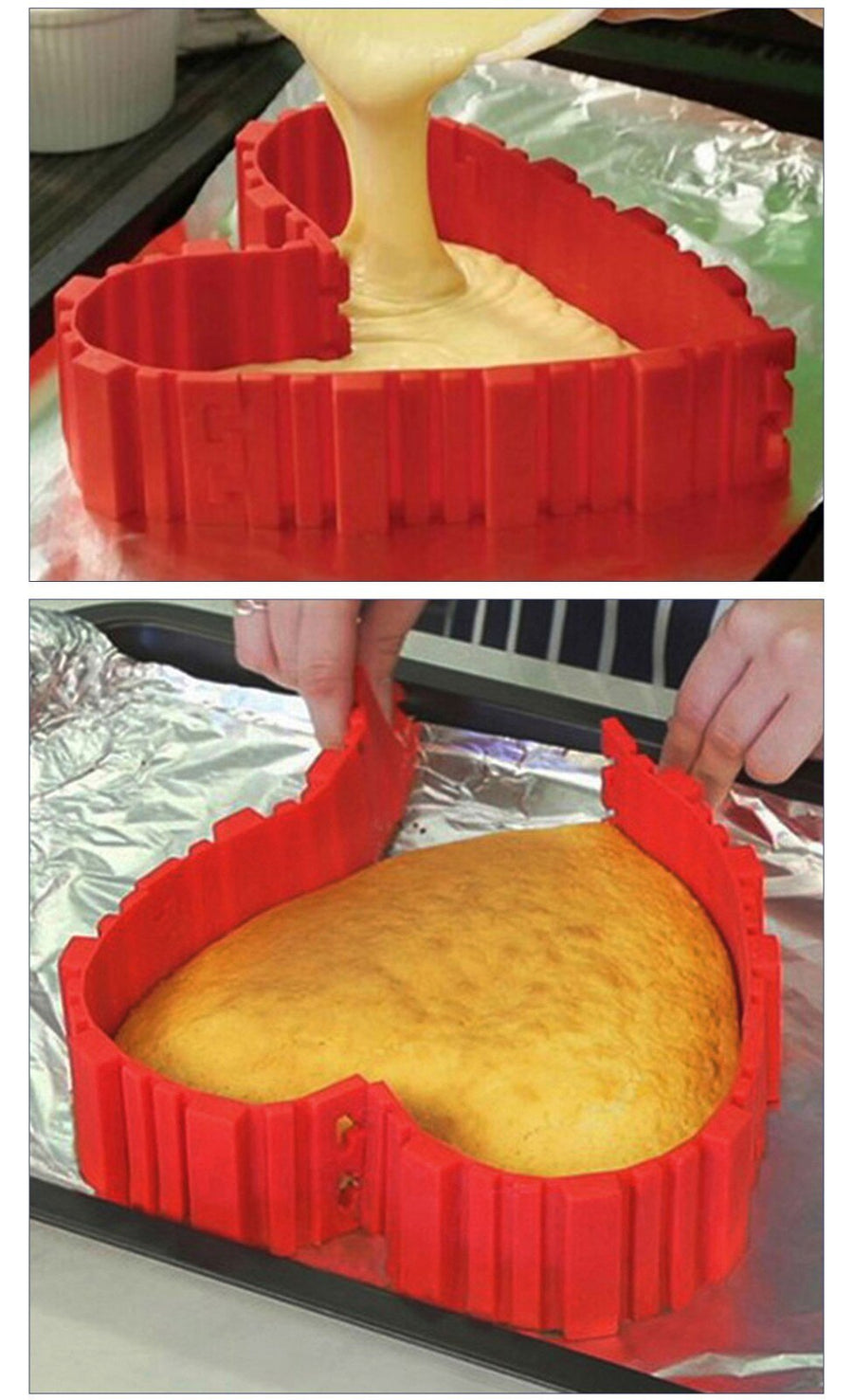 Multi-Shape Magic Silicone Cake Mold - Image 7